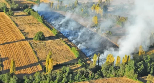 Apertura de quemas controladas en la Región de La Araucanía