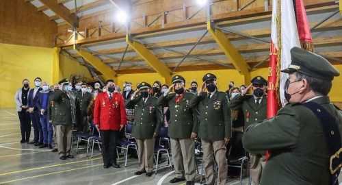 Cuarta Compañía de Ñancul festeja 37 años con promesa de nuevo cuartel