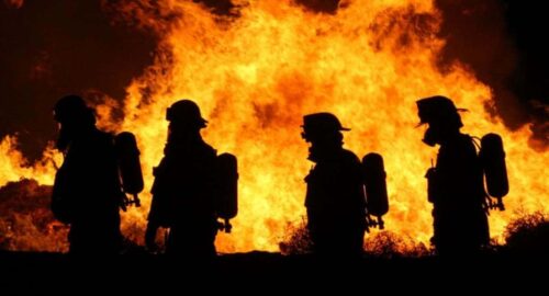 Ayuda a Cuerpo de Bomberos de Ñancul