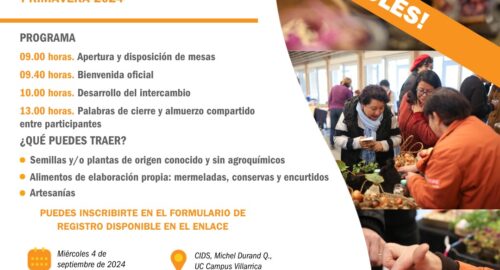 Intercambio de Semillas y Saberes Primavera 2024