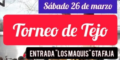 Torneo de Tejo en entrada Los Maquis